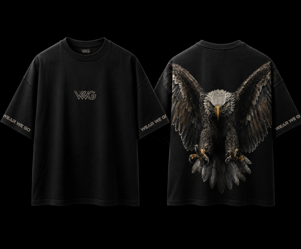 Black Apex Eagle T-Shirt || Wear We Go